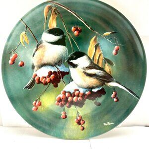 Very nice Edwin M. Knowles collectors plate - “The Chickadee”.  By Kevin Daniel.